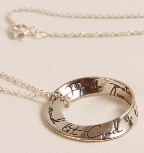 Product: Let Go Let God Mobius Necklace