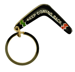 Product: Keep Coming Back Keychain