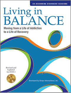 Living in Balance Co-occurring Disorders Manual and USB