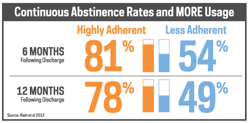 Chart: Continuous Abstinence Rates